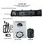 Dakota Digital 66 Chevy Impala/Caprice Analog Gauges Silver Blue VHX-66C-IMP-S-B