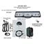 1966-67 Chevy Nova VHX System, Silver Face - Red Display