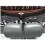 2001 - 2004 GMC 2500 SLT CREWCAB FRONT SEAT HEAD RESTS GREY LEATHER OEM