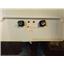 GE Stove WB15K5047 Ov Dr Handle White  W/SCREWS & SUPPORTS     used