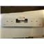 AMANA  STOVE 31964503W Panel, Control-screened (wht) used