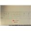 AMANA Stove 306226W Glass, Control   USED PART