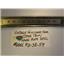 Model RD-38-59 Vintage Frigidaire Flair Stove Trim/Name Plate 29 1/2" Long
