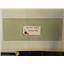 GE Stove WB56X1907  Center Glass  approx. 16" x 6"  used part