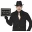 Silent Movie Old Time 1920's Gangster Adult Costume Standard