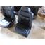 1992 - 1995 MERCEDES S600 BLACK LEATHER SEATS FRONT BACK OEM V12 SEDAN