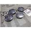 1992 - 1995 MERCEDES S600 WHEEL CENTRE CAPS ( 4 ) GOOD CONDITION OEM