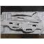 2010 - 2012 DODGE RAM SLT 3500 2500 CREWCAB OEM GRAB HANDLES (BEIGE)