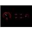 Dakota Digital 53-54 Chevy Car Impala Analog Gauges RTX-53C-X