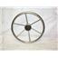 Boaters’ Resale Shop of TX 2102 2141.15 STAINLESS STEEL 14" STEERING WHEEL