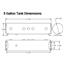 RideTech 5 Gallon Analog Air Ride Compressor Leveling System 30154100