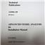 GE Medical 2249086-100 Advanced Vessel Analysis Installation Manual