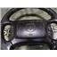 2000 - 2002 DODGE 2500 SLT OEM LEATHER WRAPPED STEERING WHEEL *NEEDS RECOVER*