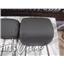 2004 - 2007 NISSAN TITAN SE OEM KINGCAB HEAD RESTS SET SEAT GREY CLOTH REST