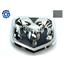 68140322AA New Chrome FRONT GRILLE RAM HEAD EMBLEM  2013-2020 Ram 1500 2500 3500
