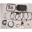 K5500AWO - 722.0 722.1 722.2 REBUILD OVERHAUL KIT, 3/4 SPEED 4 BOLT PAN, 1970-83