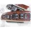 2004 - 2005 GMC SIERRA CREW CAB TAN POWER MIRROR WINDOW LOCK SWITCHES WOODGRAIN