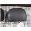 2003 - 2004 DODGE RAM 1500 SLT LARAMIE OEM FRONT LEATHER HEADREST (DARK GREY)