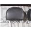 2003 - 2004 DODGE RAM 1500 SLT LARAMIE OEM FRONT LEATHER HEADREST (DARK GREY)