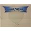 Whirlpool Dryer W10749947 Door Inner Window New