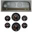 64 Chevy Truck Silver Dash Carrier Concourse Black Gauges