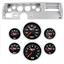 70-72 Chevelle SS Silver Dash Carrier Concourse Black Face Gauges