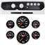 65 Chevelle Black Dash Carrier w/ 3-3/8" Concourse Series Black Gauges