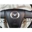 2009 2010 MAZDA 3 HATCH BACK 2.3L L4 DOHC 16V TURBO OEM STEERING WHEEL (BLACK)