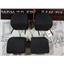 2009 2010 MAZDA 3 HATCH BACK 2.3L L4 DOHC 16V OEM HEAD RESTS SEATS (BLACK) CLOTH