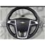 2010 - 2012 CHEVROLET EQUINOX LS 2.4L AUTO OEM STEER WHEEL LEATHER 9/10