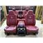 2008 - 2010 FORD F350 F250 HARLEY DAVIDSON CREWCAB RECOVERED RED LEATHER SEATS
