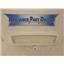 Whirlpool Range 9762585 Backguard Panel Used