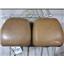 2004 - 2008 FORD F150 KING RANCH CREWCAB FRONT SEAT LEATHER HEAD RESTS (PAIR)