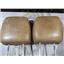 2004 - 2008 FORD F150 KING RANCH CREWCAB FRONT SEAT LEATHER HEAD RESTS (PAIR)