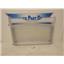 GE Refrigerator WR32X10319 WR71X10414 Snack Pan w/Shelf Assy Used