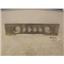 Frigidaire Flair Model #: RCIB-645 Control Panel (Metal Only) Used