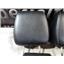 2004 2005 2006 FORD F150 LARIAT CREWCAB OEM LEATHER HEAD RESTS (BLACK) SET