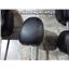 2004 2005 2006 FORD F150 LARIAT CREWCAB OEM LEATHER HEAD RESTS (BLACK) SET