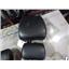 2004 2005 2006 FORD F150 LARIAT CREWCAB OEM LEATHER HEAD RESTS (BLACK) SET
