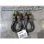 2003 - 2004 FORD F350 F250 XLT 6.0 DIESEL AUTO 4X4 OEM FRONT TOW HOOKS BLACK