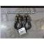 2003 - 2004 FORD F350 F250 XLT 6.0 DIESEL AUTO 4X4 OEM FRONT TOW HOOKS BLACK