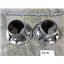 1992 - 1997 FORD F150 XLT 5.0 MANUAL 4X4 OEM FRONT CHROME METAL WHEEL CAPS *PAIR