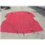 Boaters’ Resale Shop of TX 1803 0445.22 SUNBRELLA 5' x 16' RED BOAT COVER ONLY