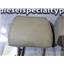 2003 - 2007 FORD F350 F250 XLT LARIAT CREWCAB REAR SEAT HEADRESTS TAN LEATHER