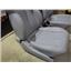 1997 - 2003 MERCEDES CLK320 COUPE OEM FRONT LEATHER SEATS (LIGHT GREY) EXC SHAPE