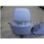 1997 - 2003 MERCEDES CLK320 COUPE OEM FRONT LEATHER SEATS (LIGHT GREY) EXC SHAPE