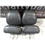 2004 - 2006 ACURA MDX 3.5 V6 AUTO OEM INTERIOR LEATHER HEADRESTS (BLACK) SET