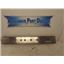 Verona Range Model #VEFSGE365 Stainless Steel Control Panel Used