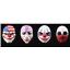 Payday 2 - 4 x Mask - Dallas, Houston, Chains & Wolf by Gaya Entertainment