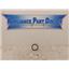 Dacor Range 82564 62934 Rinse Burner Used